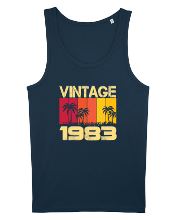 Vintage 1983 - sunny palm trees Navy