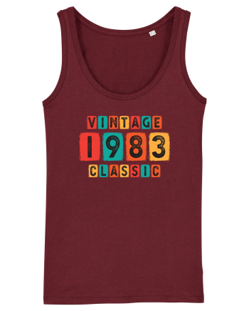 Vintage 1983 classic Burgundy
