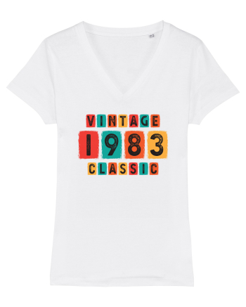 Vintage 1983 classic White