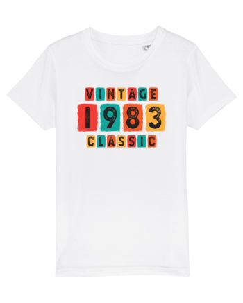 Vintage 1983 classic White