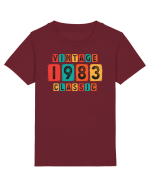 Vintage 1983 classic Tricou mânecă scurtă  Copii Mini Creator