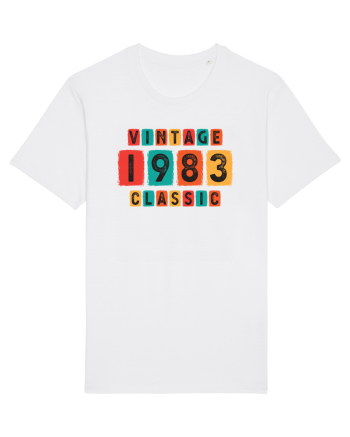 Vintage 1983 classic White
