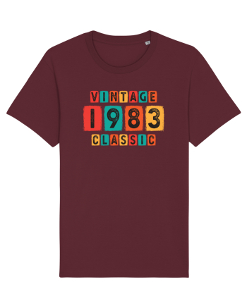 Vintage 1983 classic Burgundy