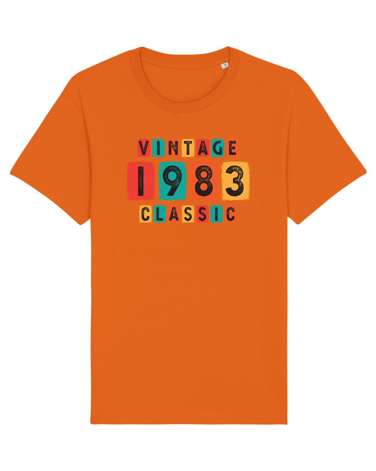 Tricou mânecă scurtă Unisex Rocker Bright Orange