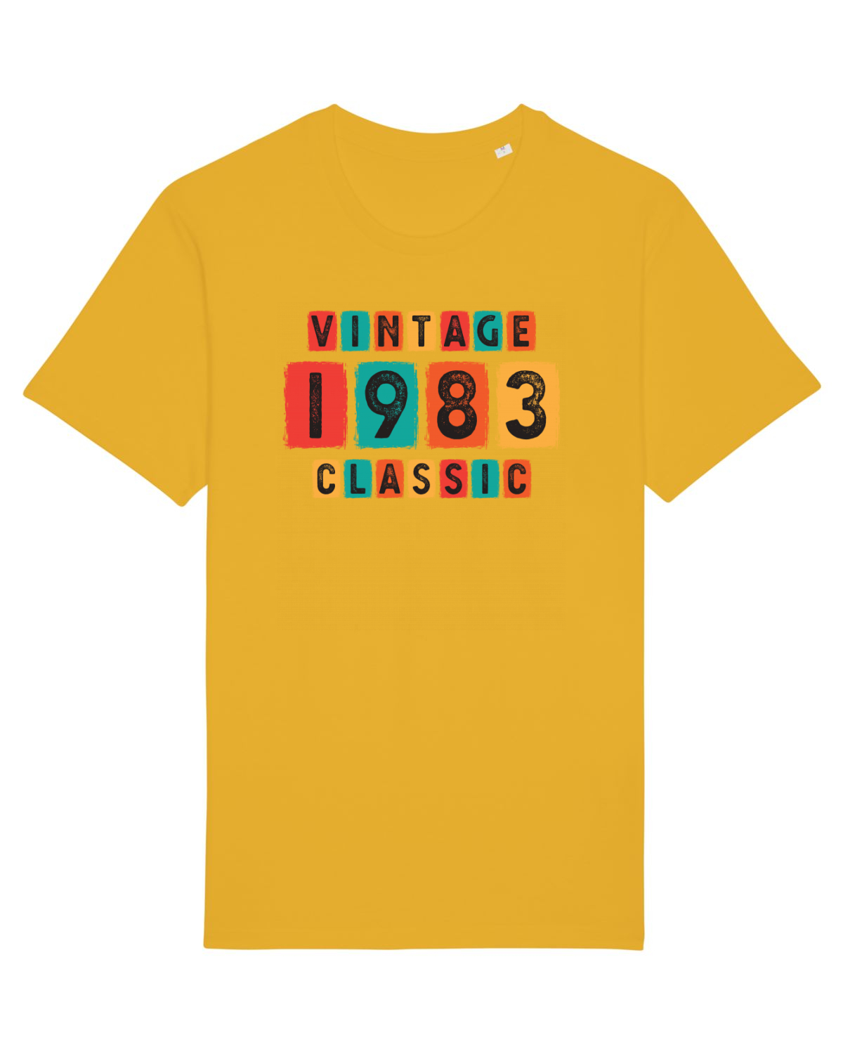 Tricou mânecă scurtă Unisex Rocker Spectra Yellow