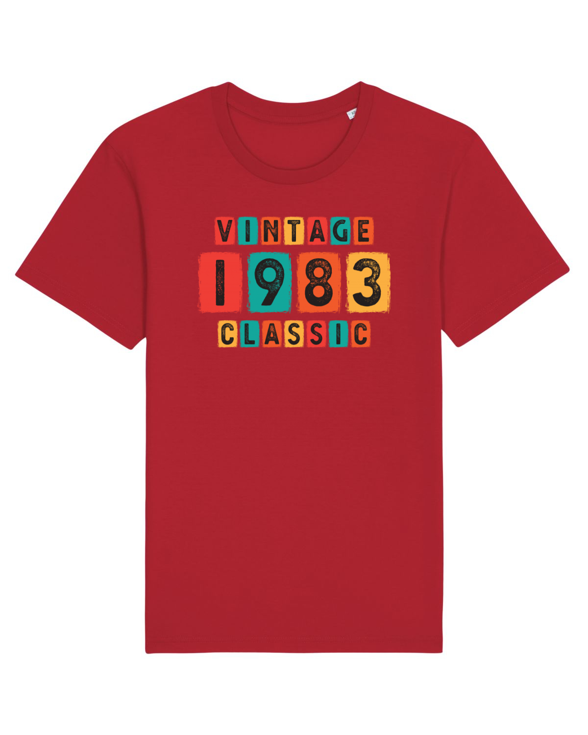 Tricou mânecă scurtă Unisex Rocker Red