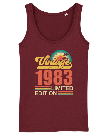 Vintage 1983 limited edition Burgundy