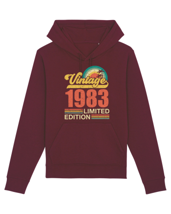 Vintage 1983 limited edition Burgundy