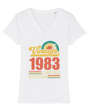 Vintage 1983 limited edition White