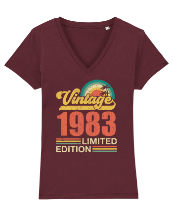 Vintage 1983 limited edition Burgundy