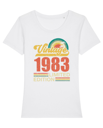 Vintage 1983 limited edition White