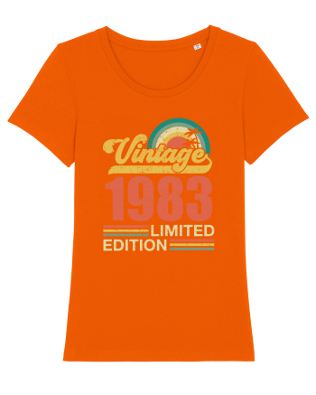 Vintage 1983 limited edition Bright Orange