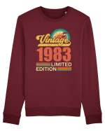 Vintage 1983 limited edition Bluză mânecă lungă Unisex Rise