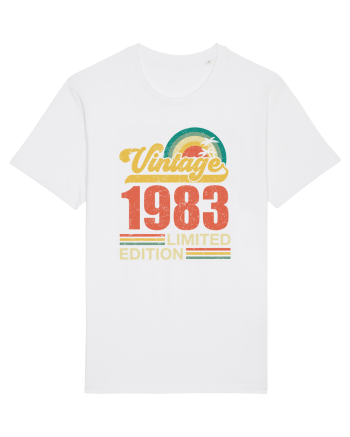 Vintage 1983 limited edition White
