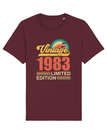 Vintage 1983 limited edition Burgundy