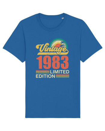 Vintage 1983 limited edition Royal Blue