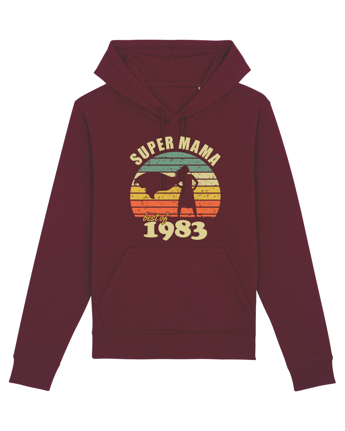 Hanorac Unisex Drummer Burgundy