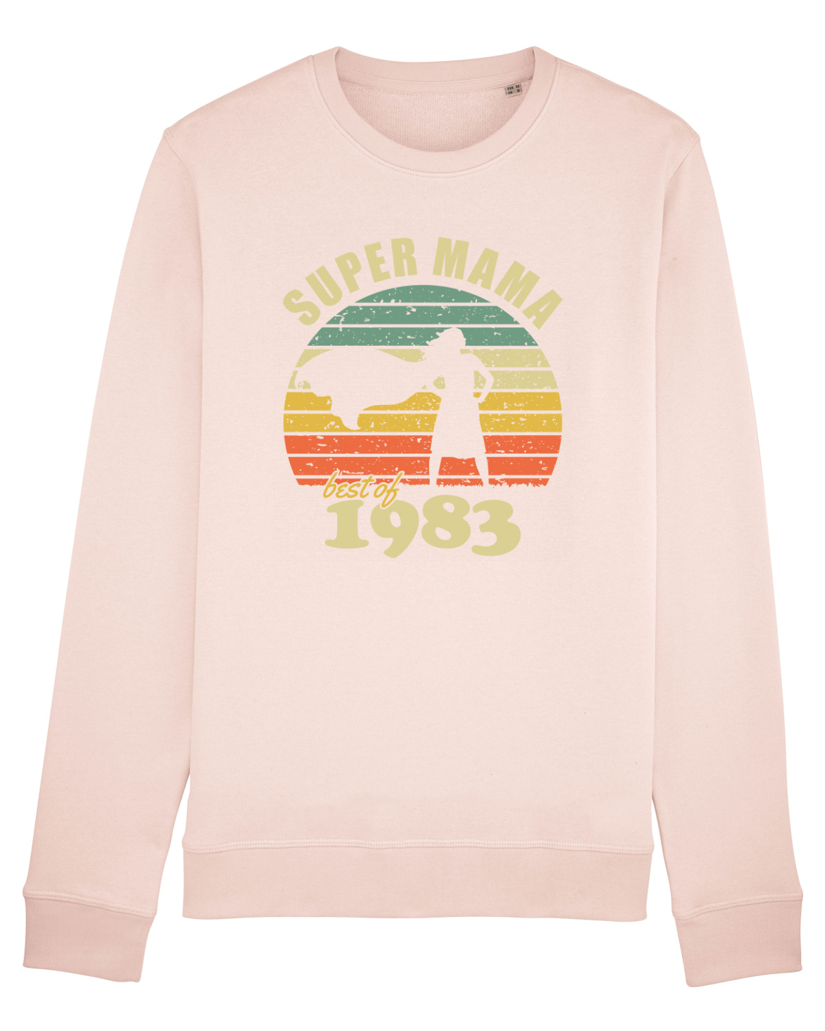 Bluză mânecă lungă Unisex Rise Candy Pink