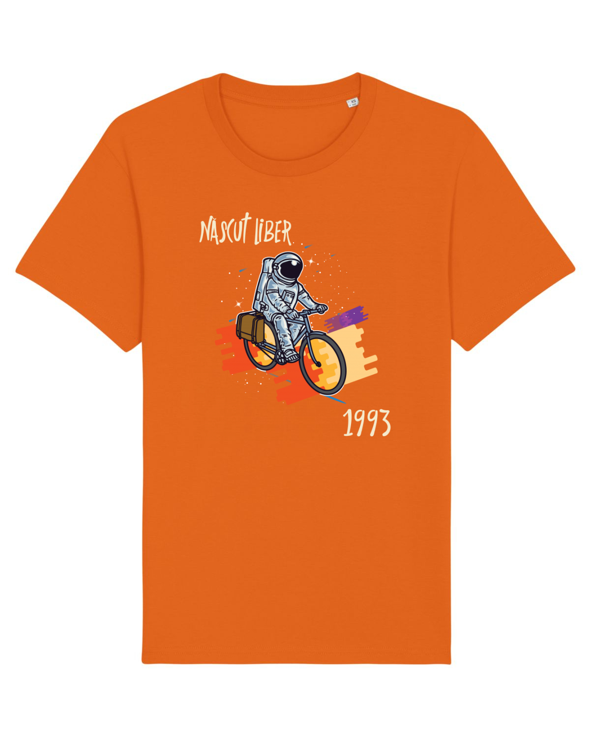 Tricou mânecă scurtă Unisex Rocker Bright Orange
