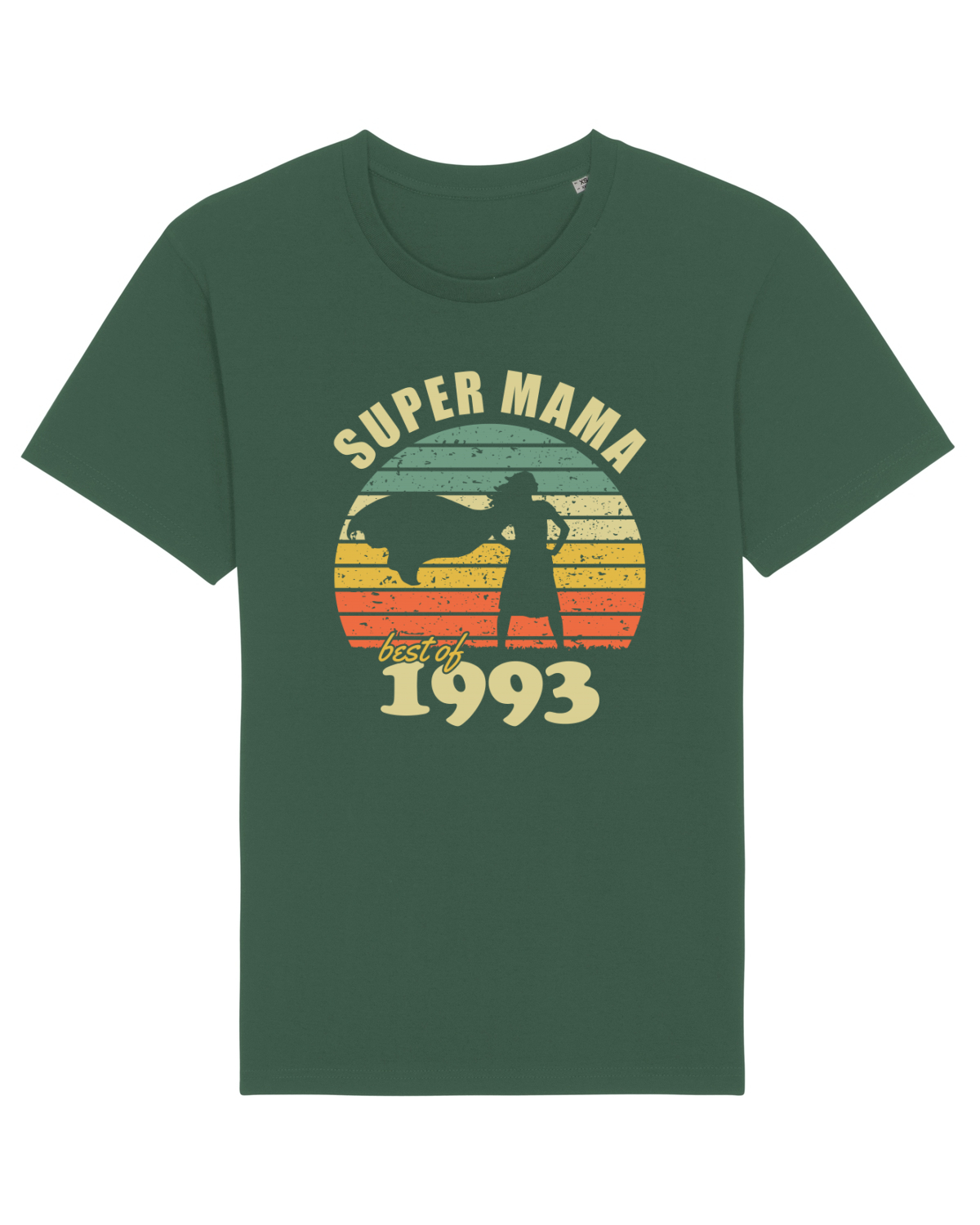 Tricou mânecă scurtă Unisex Rocker Bottle Green