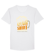 BEER Tricou mânecă scurtă guler larg Bărbat Skater