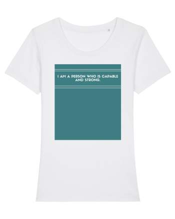 i am a person who is capable and strong3 White