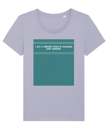 i am a person who is capable and strong3 Lavender