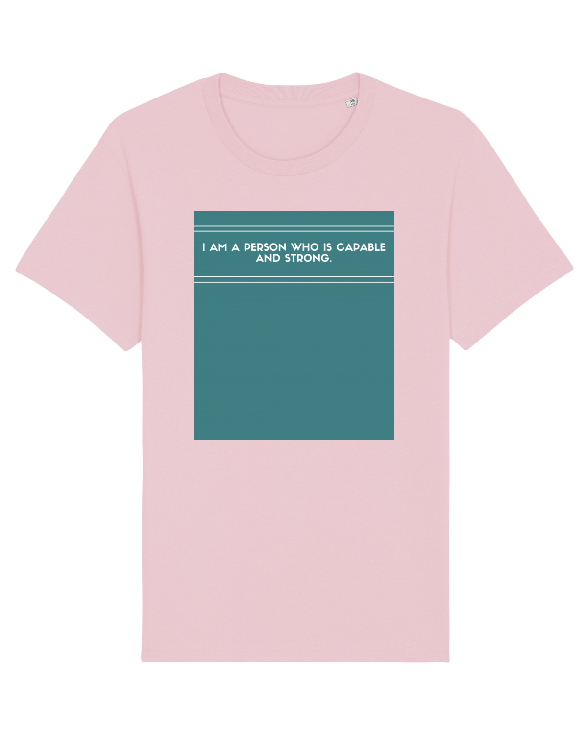 Tricou mânecă scurtă Unisex Rocker Cotton Pink
