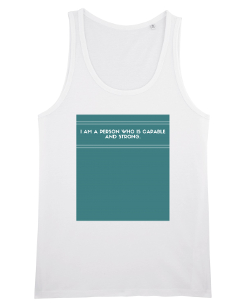 i am a person who is capable and strong3 White