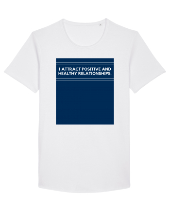 i attract positive and healthy relationships2 White