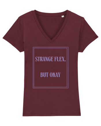 strange flex but okay6 Burgundy