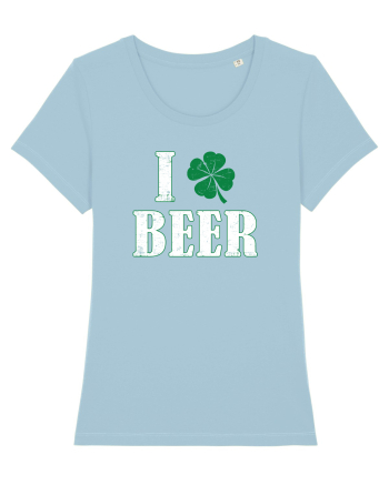 I love beer Sky Blue