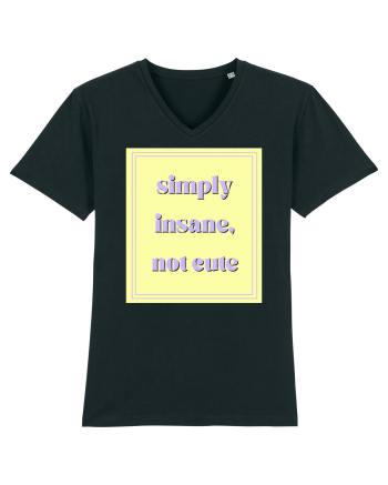 simply insane not cute2 Black