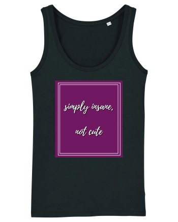 simply insane not cute3 Black