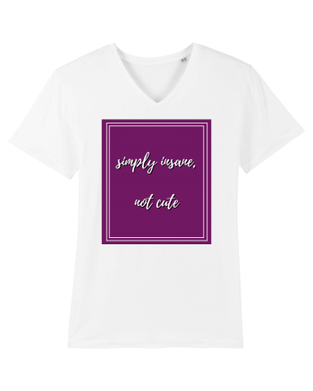 simply insane not cute3 White