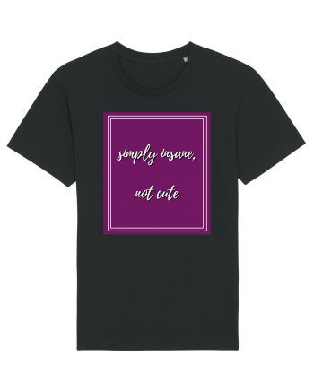 simply insane not cute3 Black