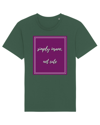 simply insane not cute3 Bottle Green