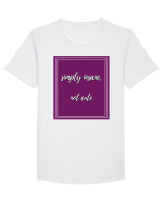 simply insane not cute3 Tricou mânecă scurtă guler larg Bărbat Skater