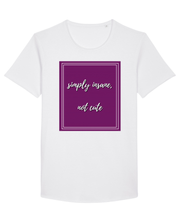 simply insane not cute3 White