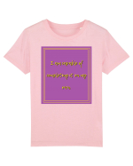 i am capable of completing it on my  own2 Tricou mânecă scurtă  Copii Mini Creator