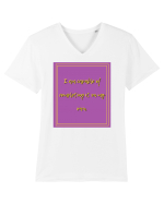 i am capable of completing it on my  own2 Tricou mânecă scurtă guler V Bărbat Presenter