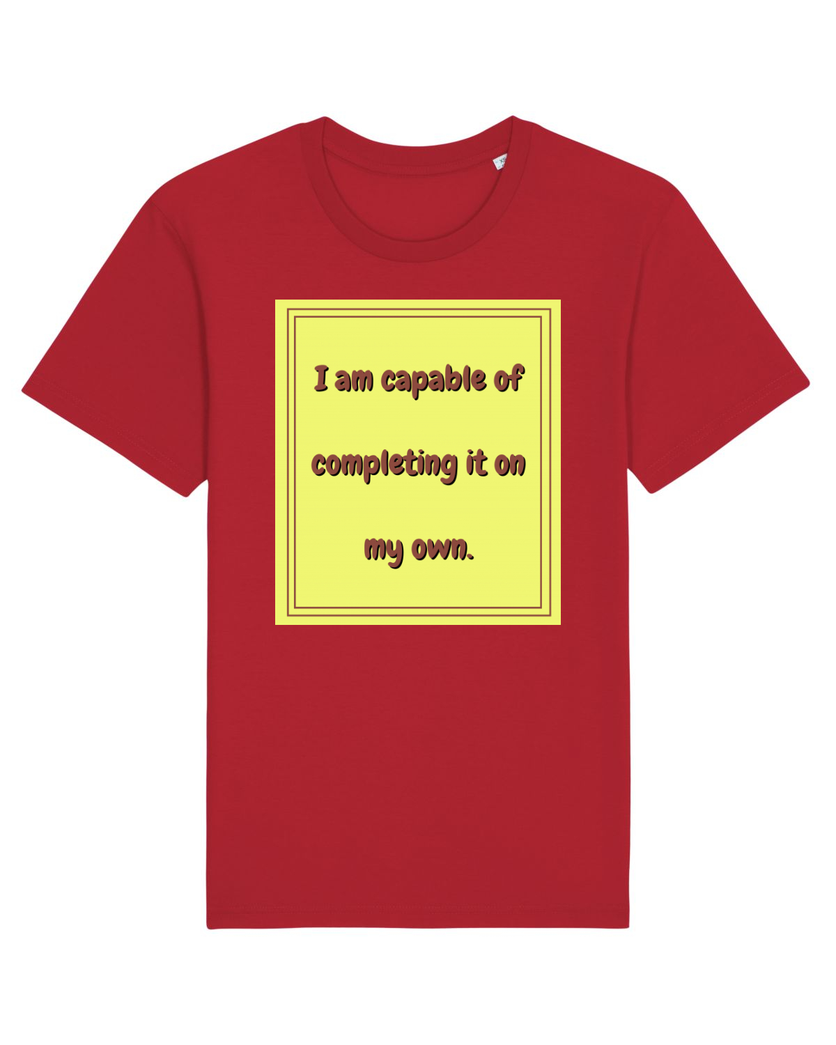 Tricou mânecă scurtă Unisex Rocker Red