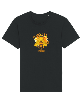 I love bees Black