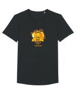 I love bees Tricou mânecă scurtă guler larg Bărbat Skater