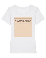every single day offers the chance to better my life Tricou mânecă scurtă guler larg fitted Damă Expresser