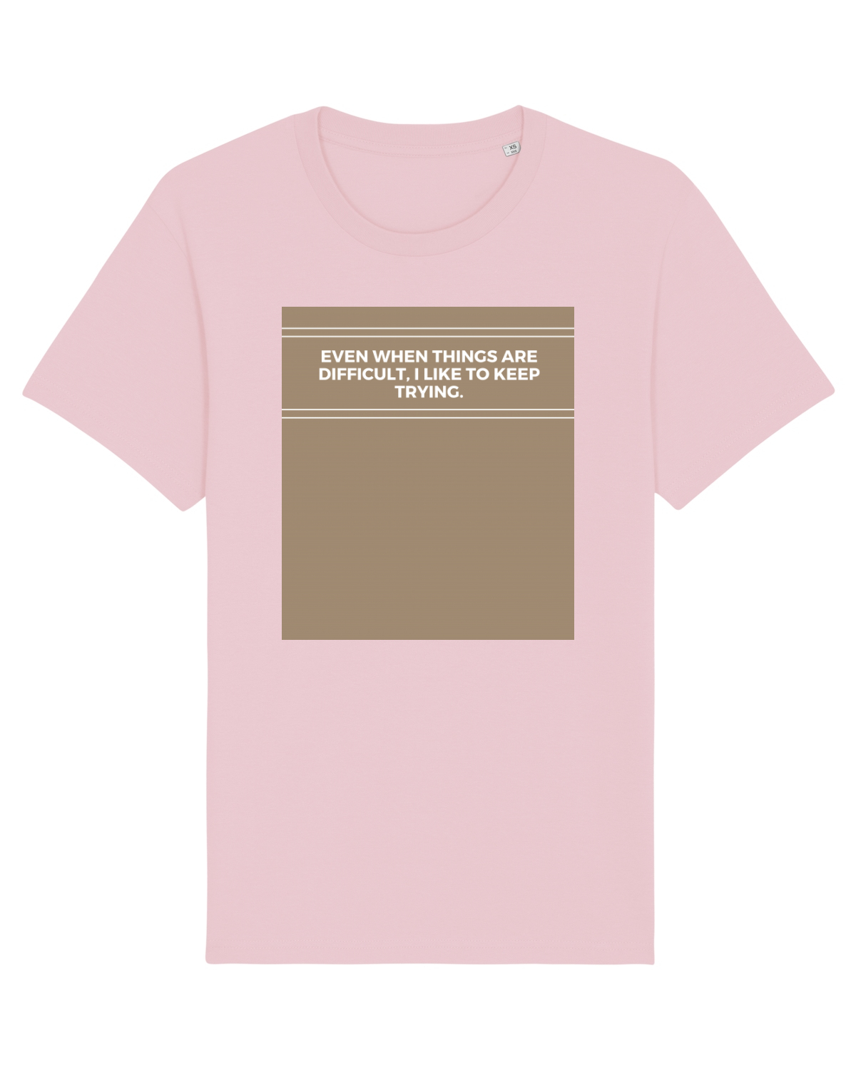 Tricou mânecă scurtă Unisex Rocker Cotton Pink