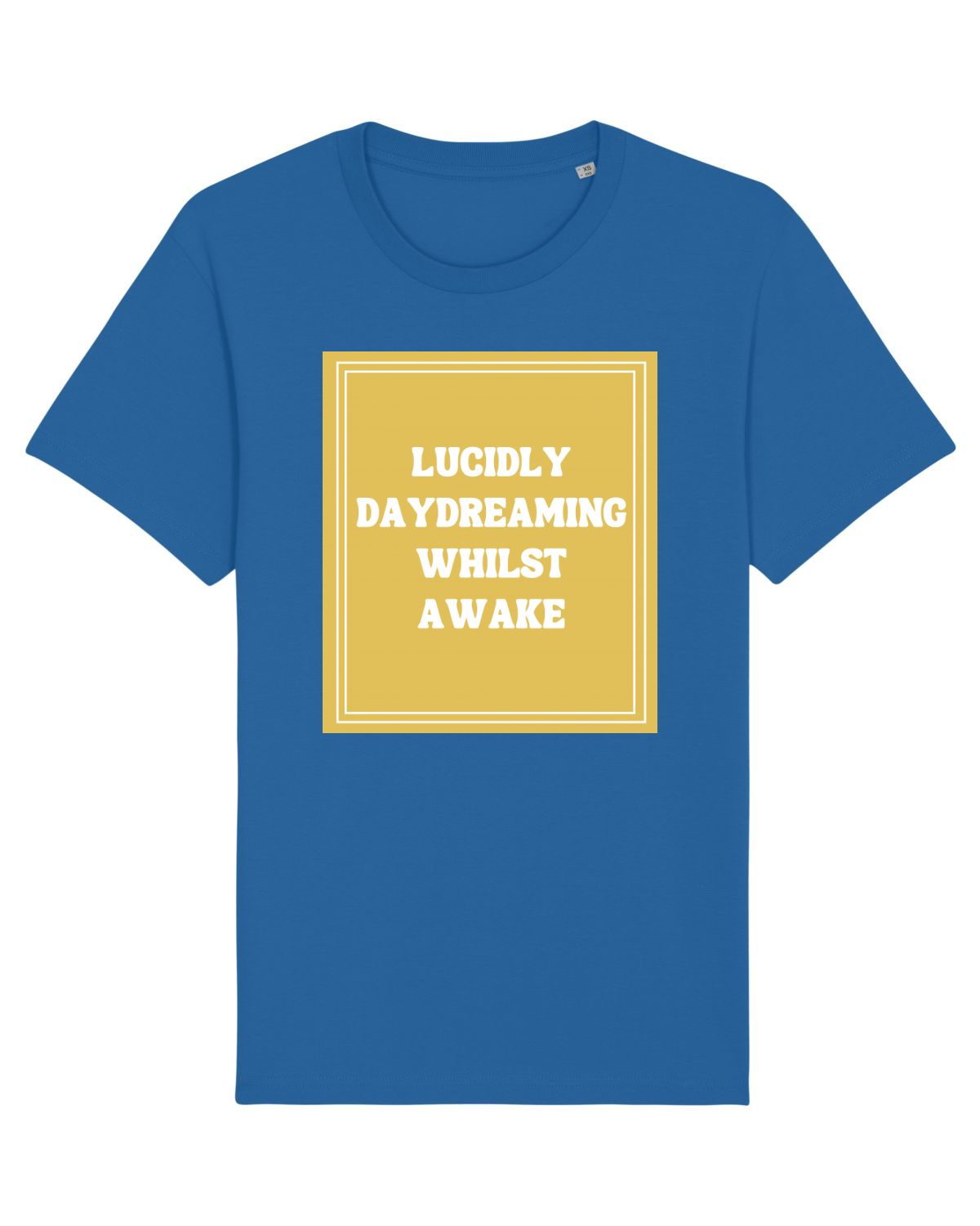 Tricou mânecă scurtă Unisex Rocker Royal Blue