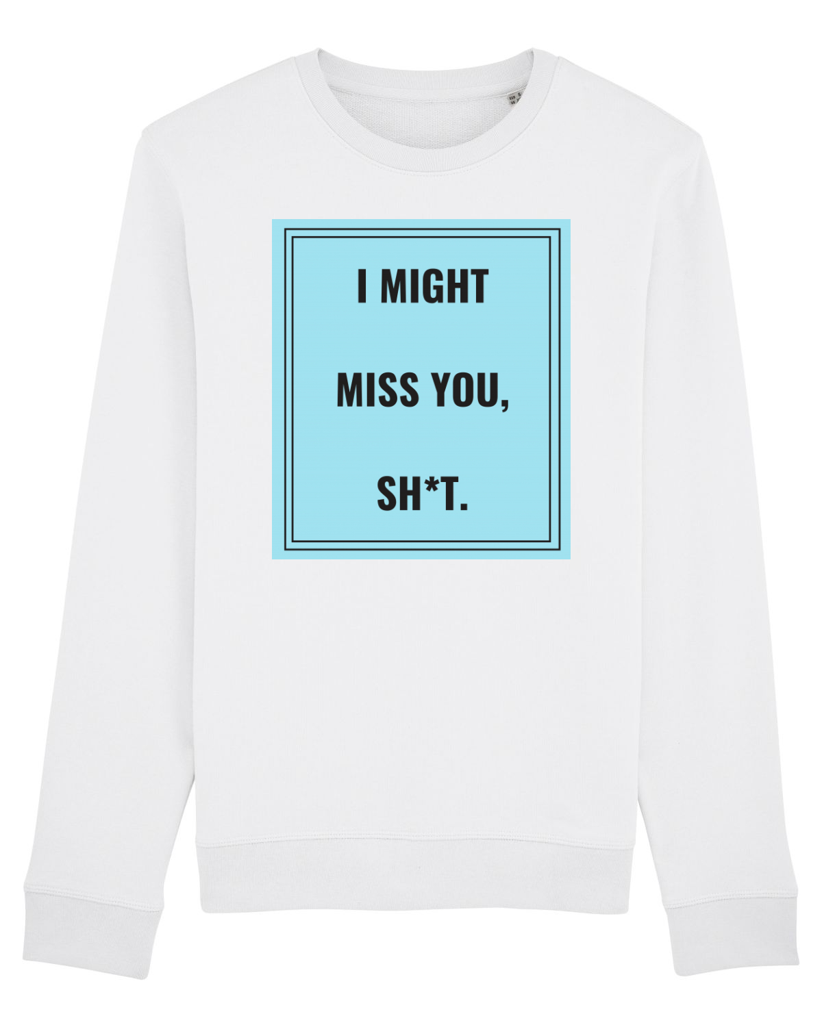 Bluză mânecă lungă Unisex Rise White