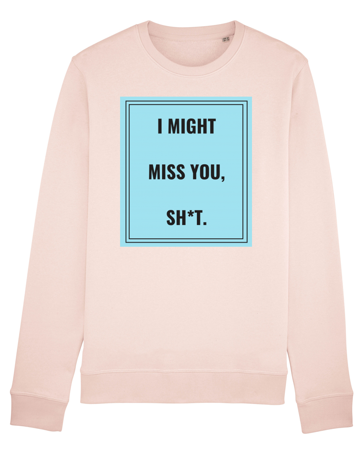 Bluză mânecă lungă Unisex Rise Candy Pink