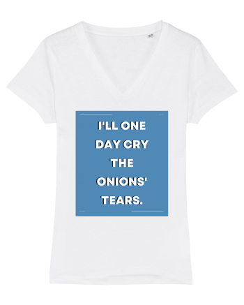 i ll one day cry the onions tears3 White